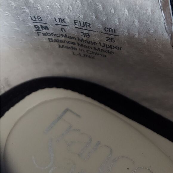 Franco Sarto Franco Lin 2 Platform Slip on Sneaker Shoes Black Mesh Weave 9 - Picture 9 of 10